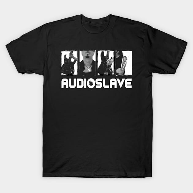 Audioslave Fire Be Yorself 3 T-Shirt by Vidi MusiCartoon